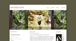 Desktop Screenshot of gigigoesgaga.com
